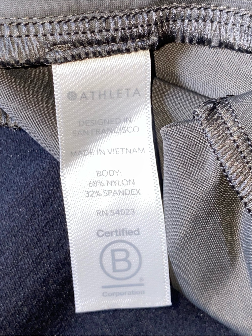 Athleta Cosmic Gray Jogger Pants - Womens High Rise Lightweight Zip Pocket - Picture 11 of 11